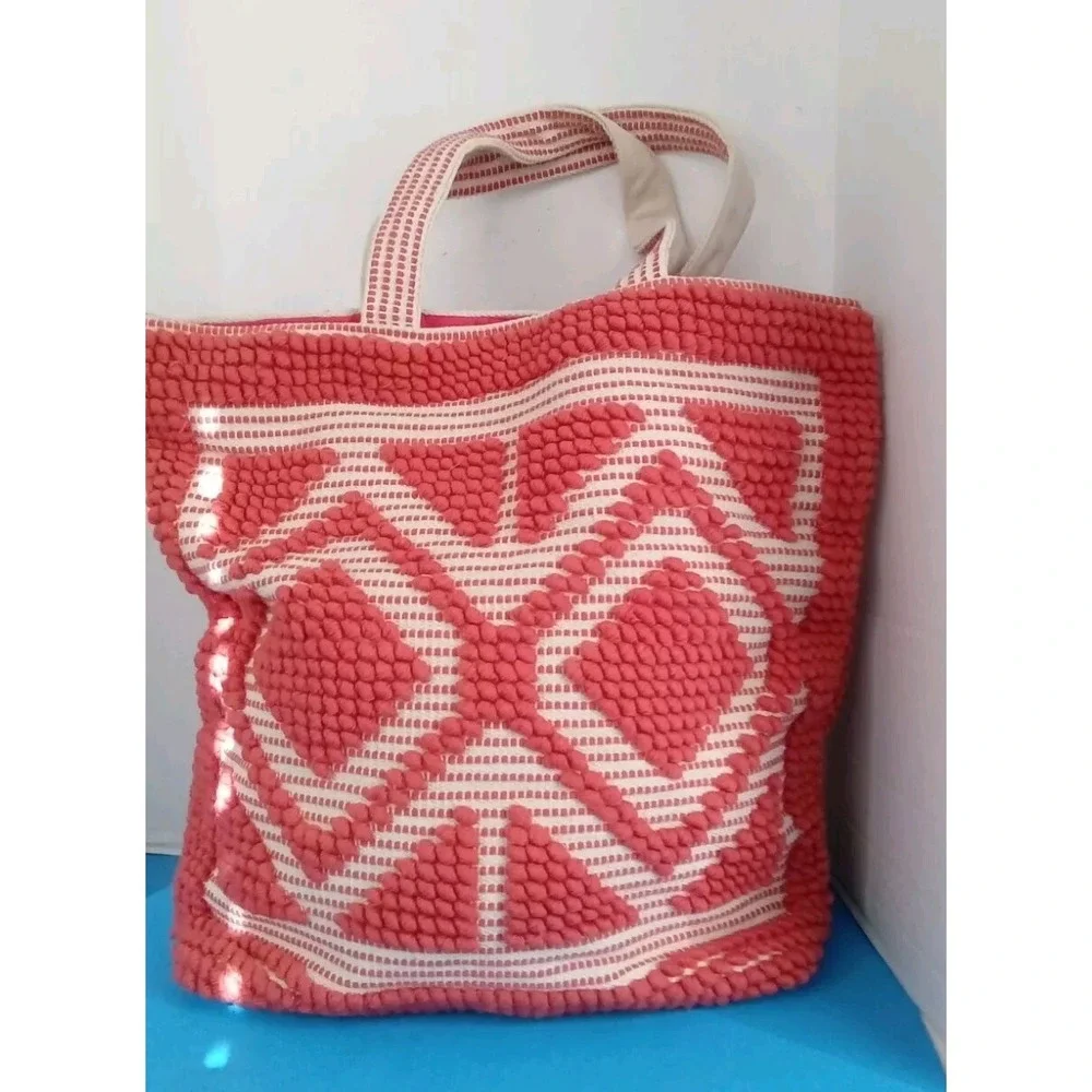 Bohemian Carpet‎ Tote Bag Stylish Fabric Woven Tassel Bag